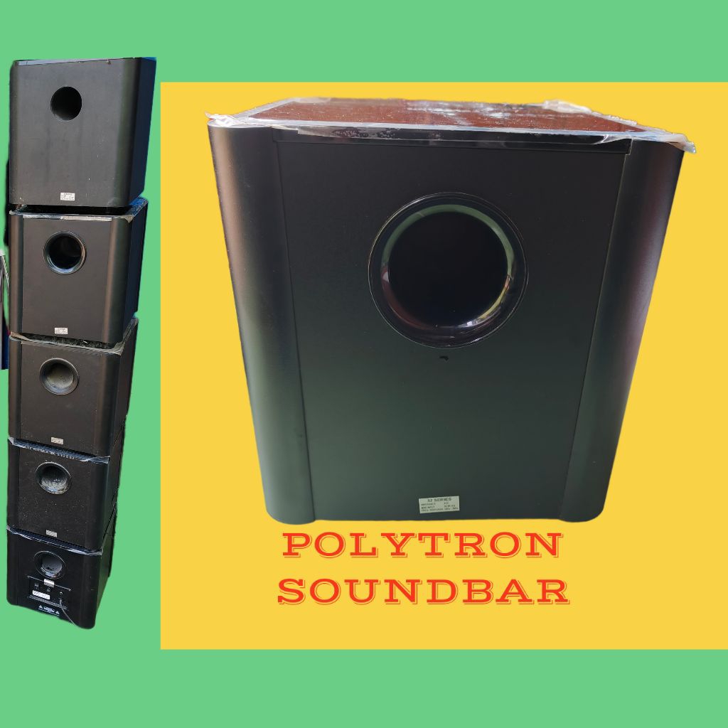 subwoofer pasif polytron bekas tv - speaker polytron pasif - salon sabwofer polytron pasif tidak ada