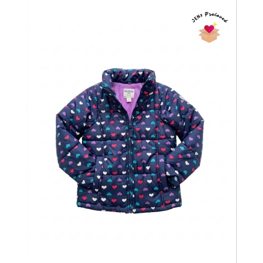 Jacket Puffer Oshkosh B'gosh Kids Heart Nevy