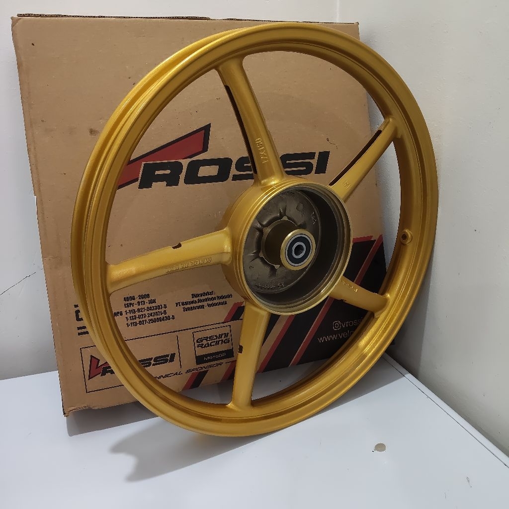 VLEG RACING BELAKANG AJ MOTOR YAMAHA JUPITER MX OLD /JUPITER Z /VEGA ZR /VEGA R NEW /V ROSSI RING 17
