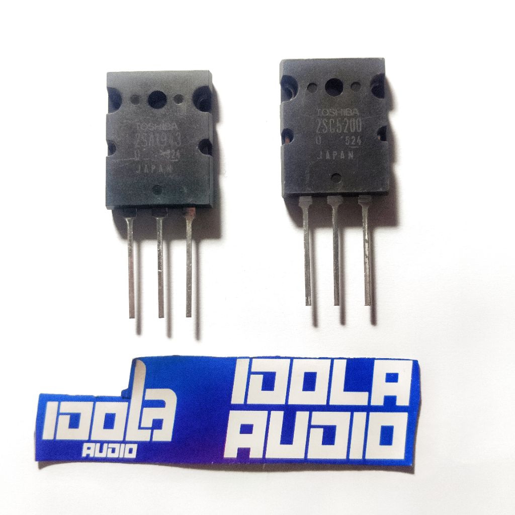 [TR]Transistor TOSHIBA A 1943 / C 5200  ORI SERI 524/5200 LOT 524 ASLI