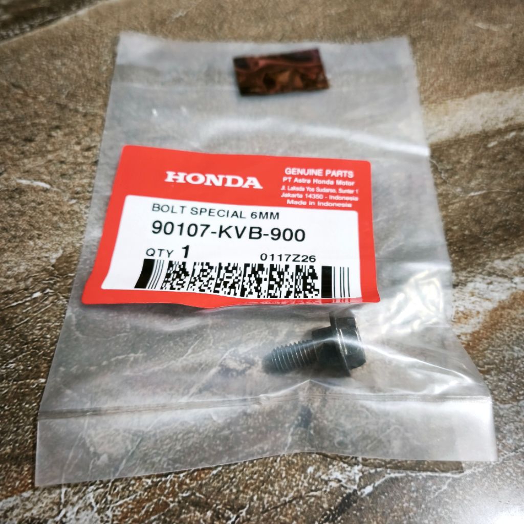 HGP 90107-KVB-900 Baut Gantungan Cantolan Barang Vario,Bea,Spacy Original
