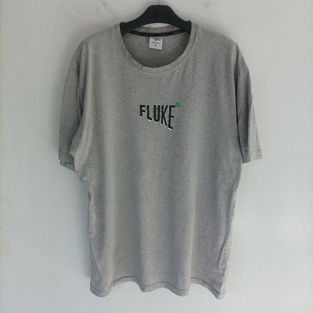 FLUKE ORIGINAL KAOS OBLONG PRIA SECOND SIZE XL X072