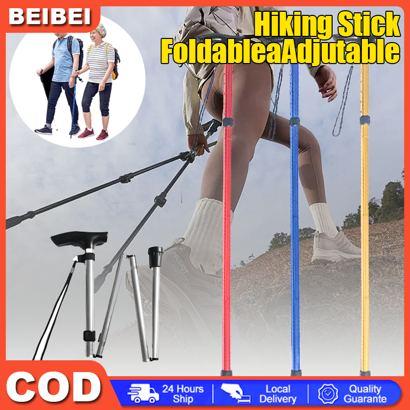 Tongkat Pendakian Tracking Pole Tongkat Jalan Tongkat berkemah hiking tongkat berjalan tongkat teles