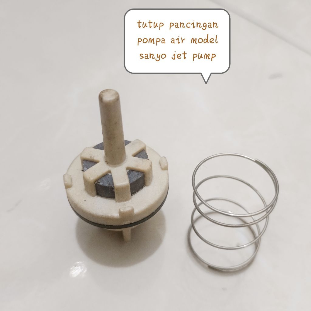 Tutup pancingan pompa air model sanyo jet pump miura