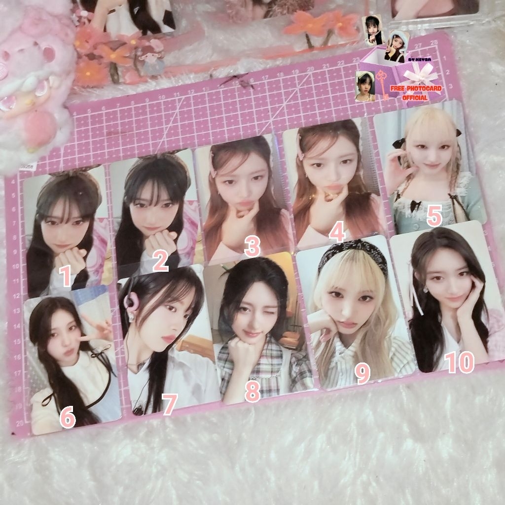 PHOTOCARD IVE OFFICIAL SEASON greentings