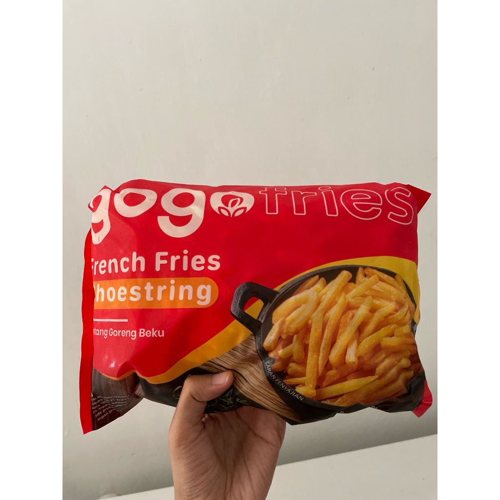 Gogo Kentang Goreng 1kg French Fries / kentang goreng beku frozen food bogor