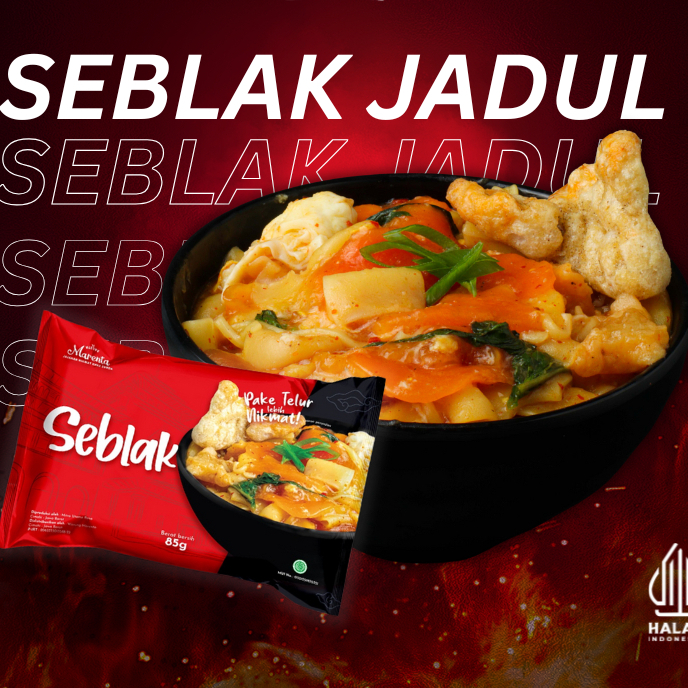MARENTA x JAJANHAEYO - SEBLAK JADUL |Seblak Instan Nyemek Original Bandung – Pedas Gurih Viral, Keri