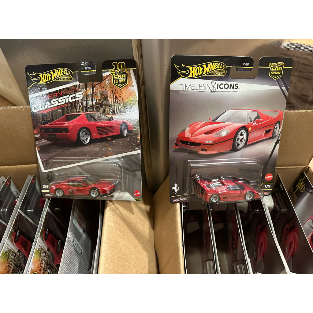 hot Wheels premium paket ferarri