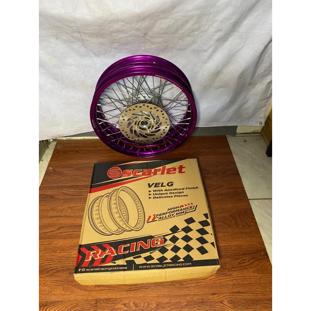 Paket Roda RBT Set Hond4 Absolute revo / Blade / Revo Absolute Ukur 160/185-17 Tanpa Ban + Piringan