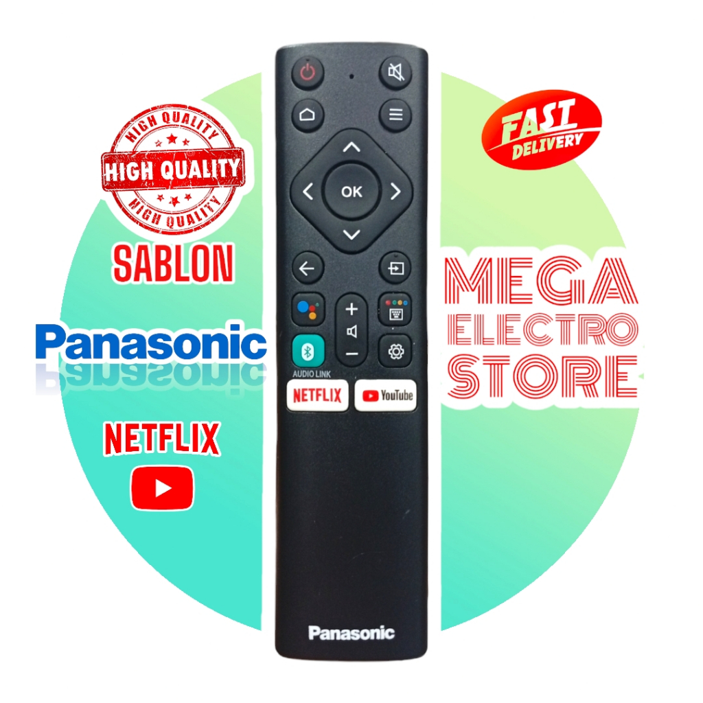 REMOTE TV PANASONIC LED SMART Grade Ori