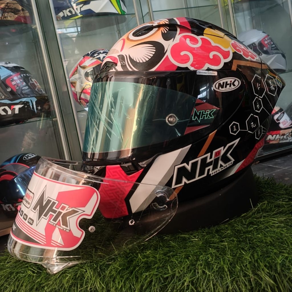 NHK GP R TECH STREET MOTIF MIHAIL2 BLACK RED ORIGINAL NHK