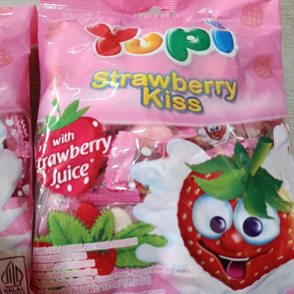 Permen yupi 120 gr