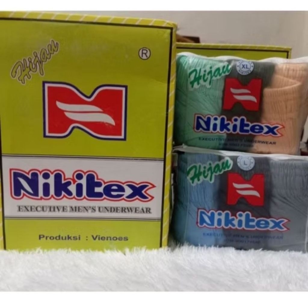 Grosir Celana Dalam Pria Nikitex M  L XL/CD Pria Nikitex