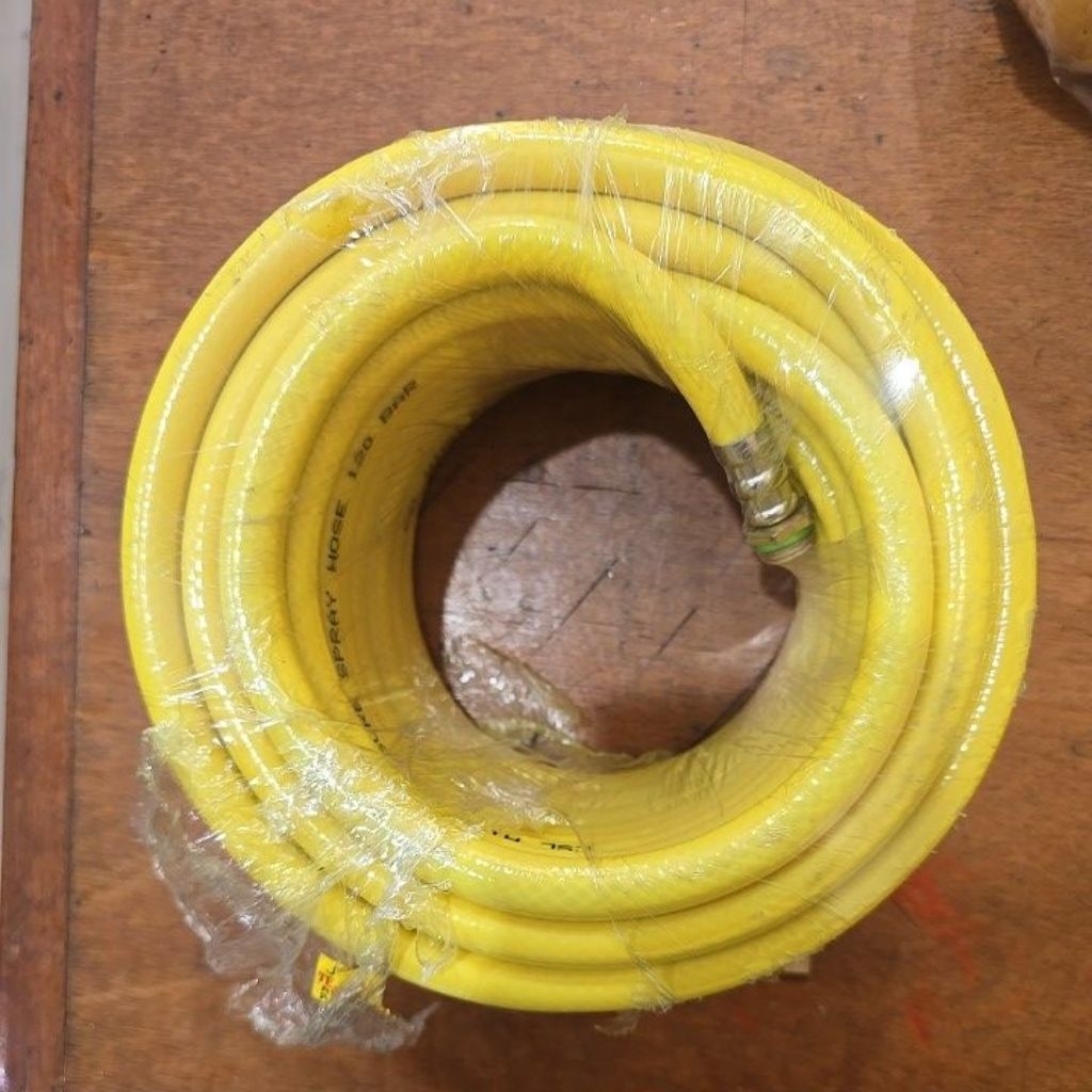 selang kompresor 10m / selang angin kompresor 10meter  /selang angin kompresor bulat 1/4 10meter
