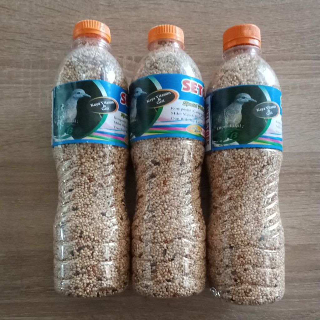 Pakan burung perkutut 1botol