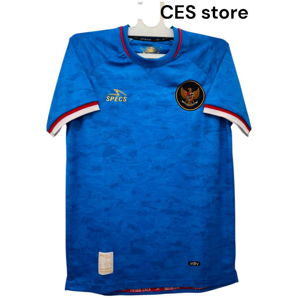 jersey baju bola timnas indo kiper futsal specs sport casual
