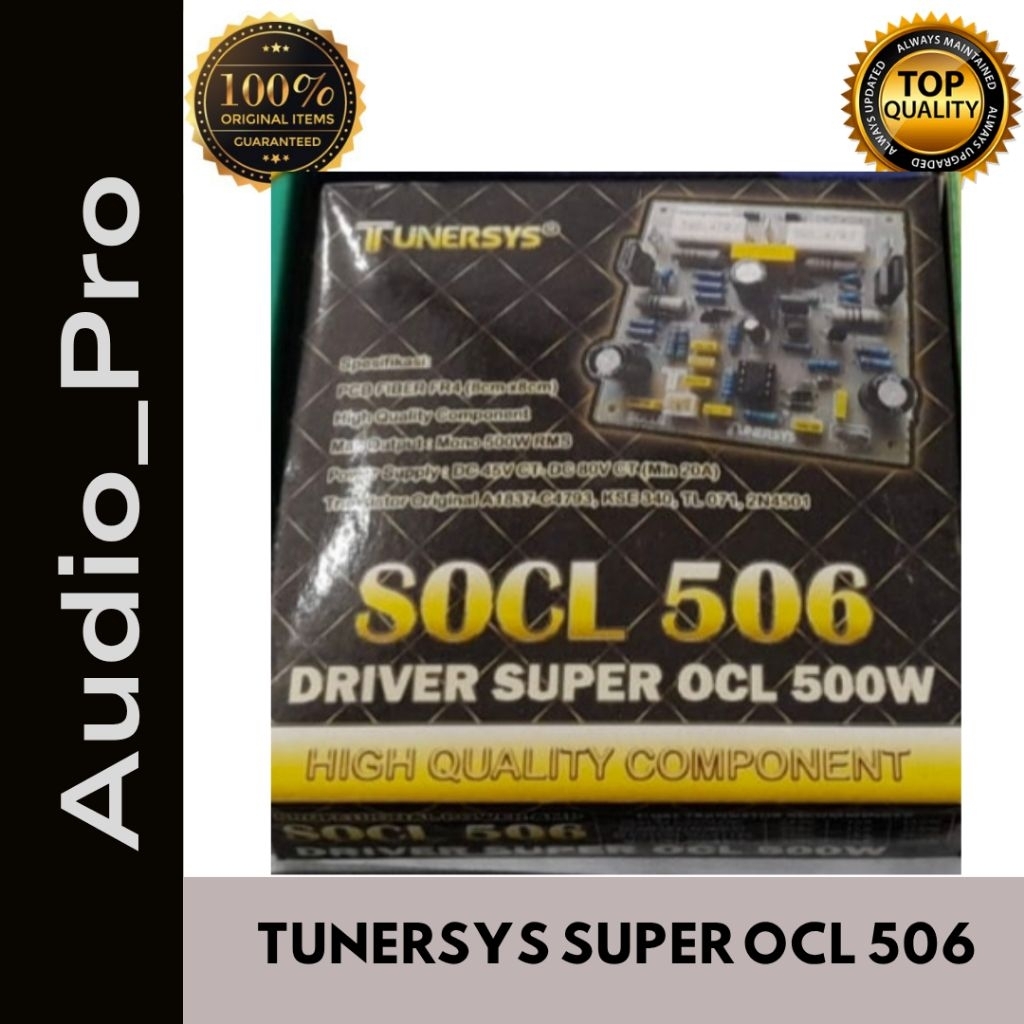 Kit driver super OCL 506 tunersys SOCL 506 tunersys super ocl 506