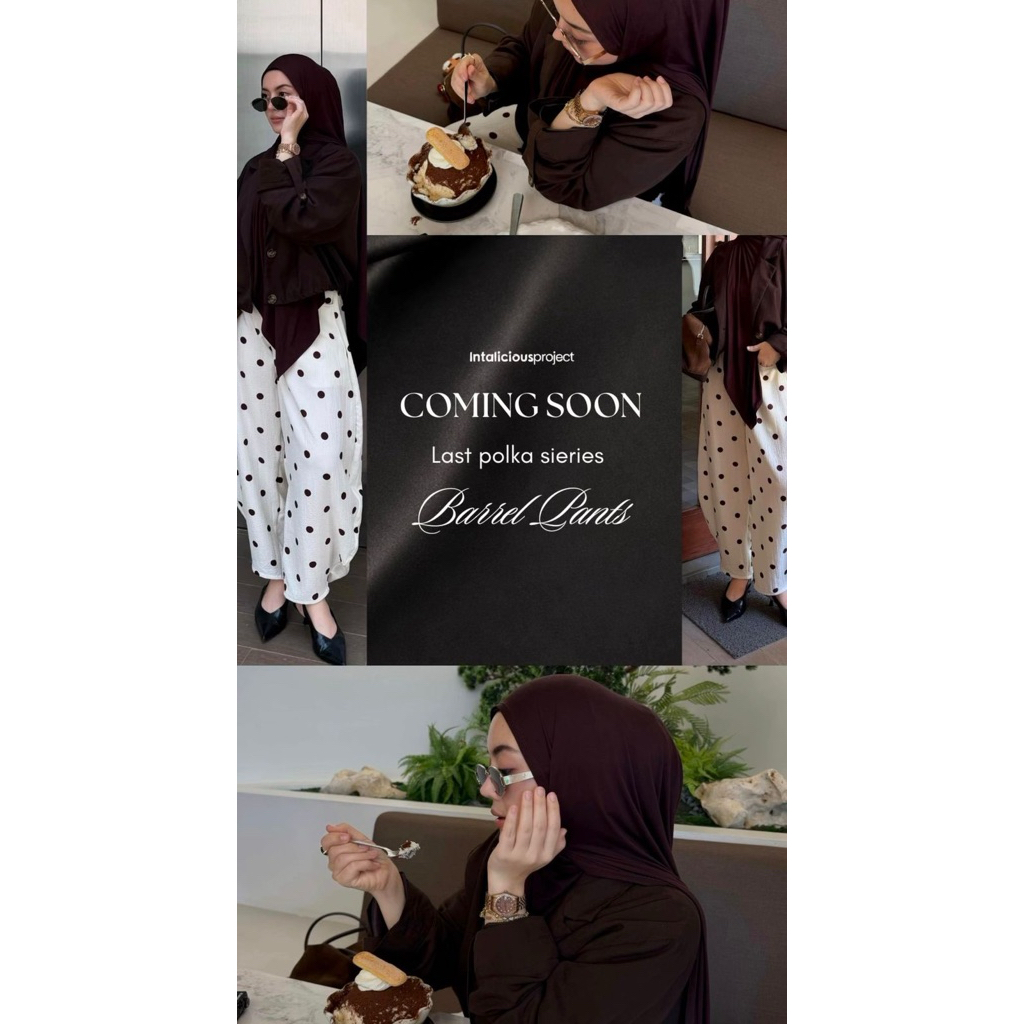 BARREL PANTS INTALICIOUS// COLLETE SERIES INTALICIOUS