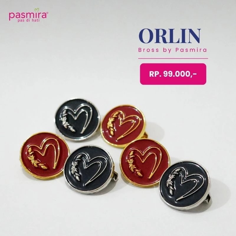 BROOCH ORLIN BY PASMIRA