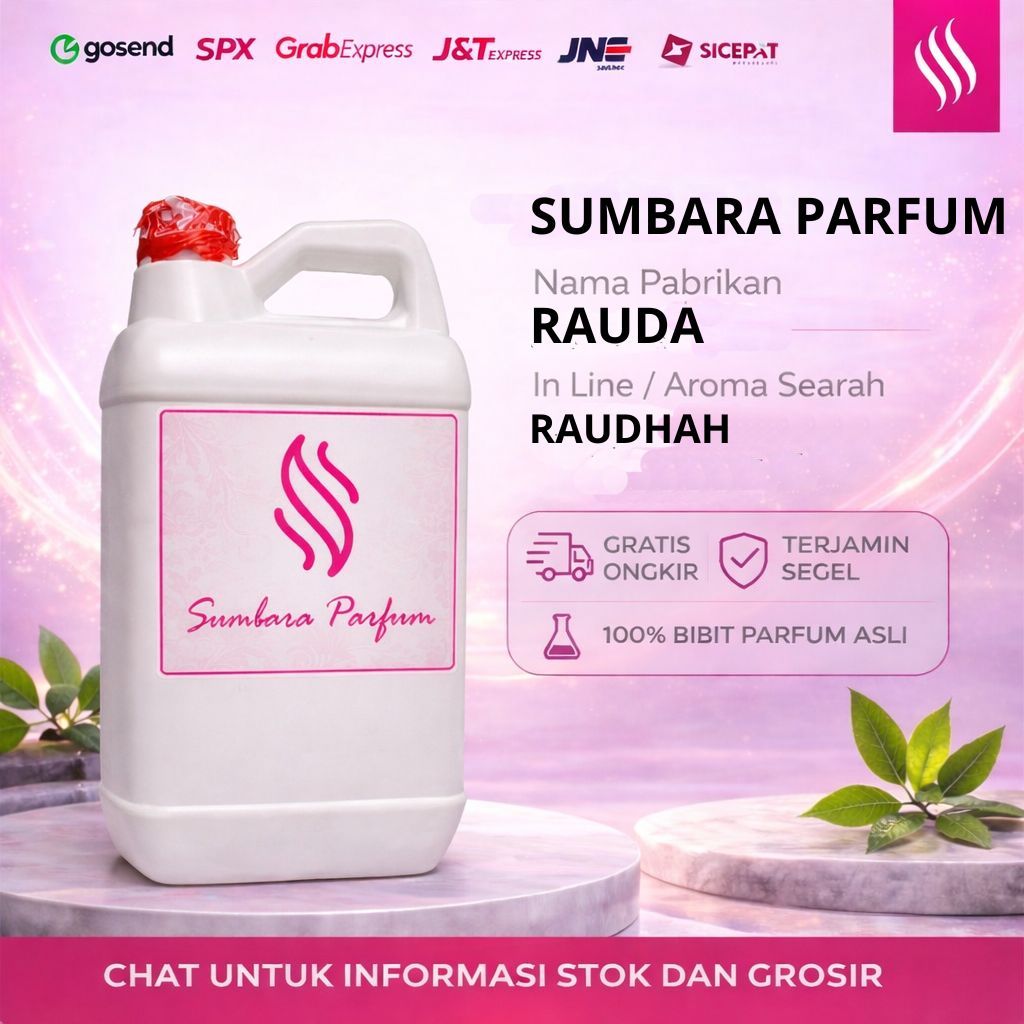 JUAL BIBIT PARFUM ASLI - RAUDA - RAUDHAH - REPACK - SUMBARA PARFUM