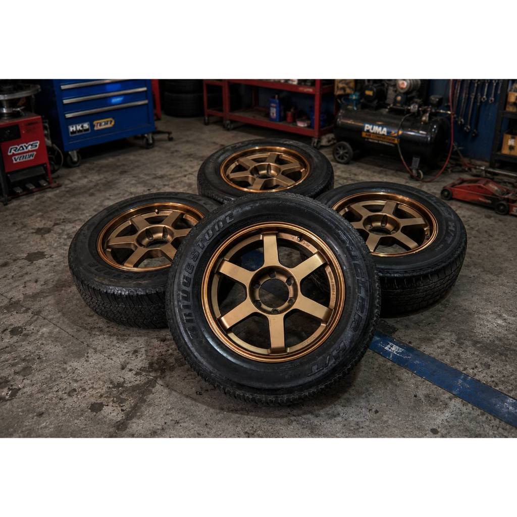 VELG MOBIL SEKEN HSR TOKYO RING 18X8 H6X139.7 ET20 MATTE BRONZE
