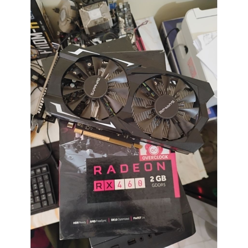 VGA Sapphire RX 460 2gb GDDR5 Minus No display