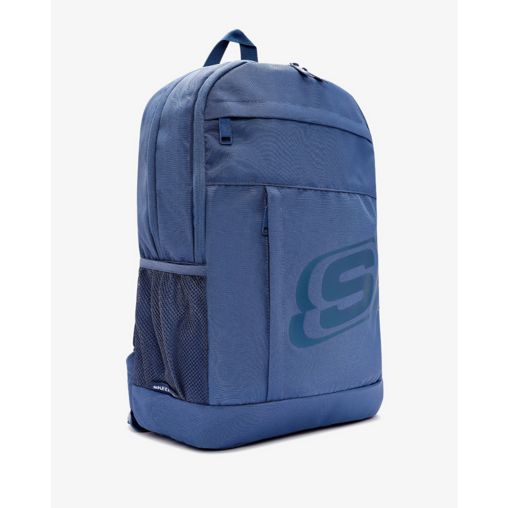Tas Skechers Backpack Central Blue Casual Sports Lifestyle Ransel Punggung Sekolah Original 100%