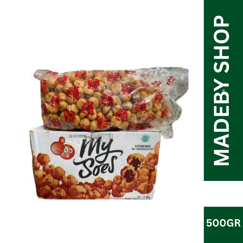 Nissinwalens Soes Wallens Coklat 500Gr / My Soes 500 Gr Snack Kiloan Jajanan Khas Lebaran
