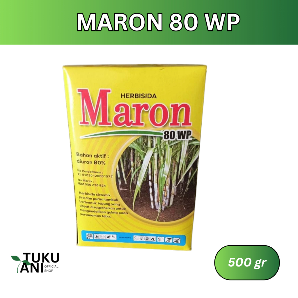 Herbisida Tebu Maron 500 Gram Bahan Aktif Diuron