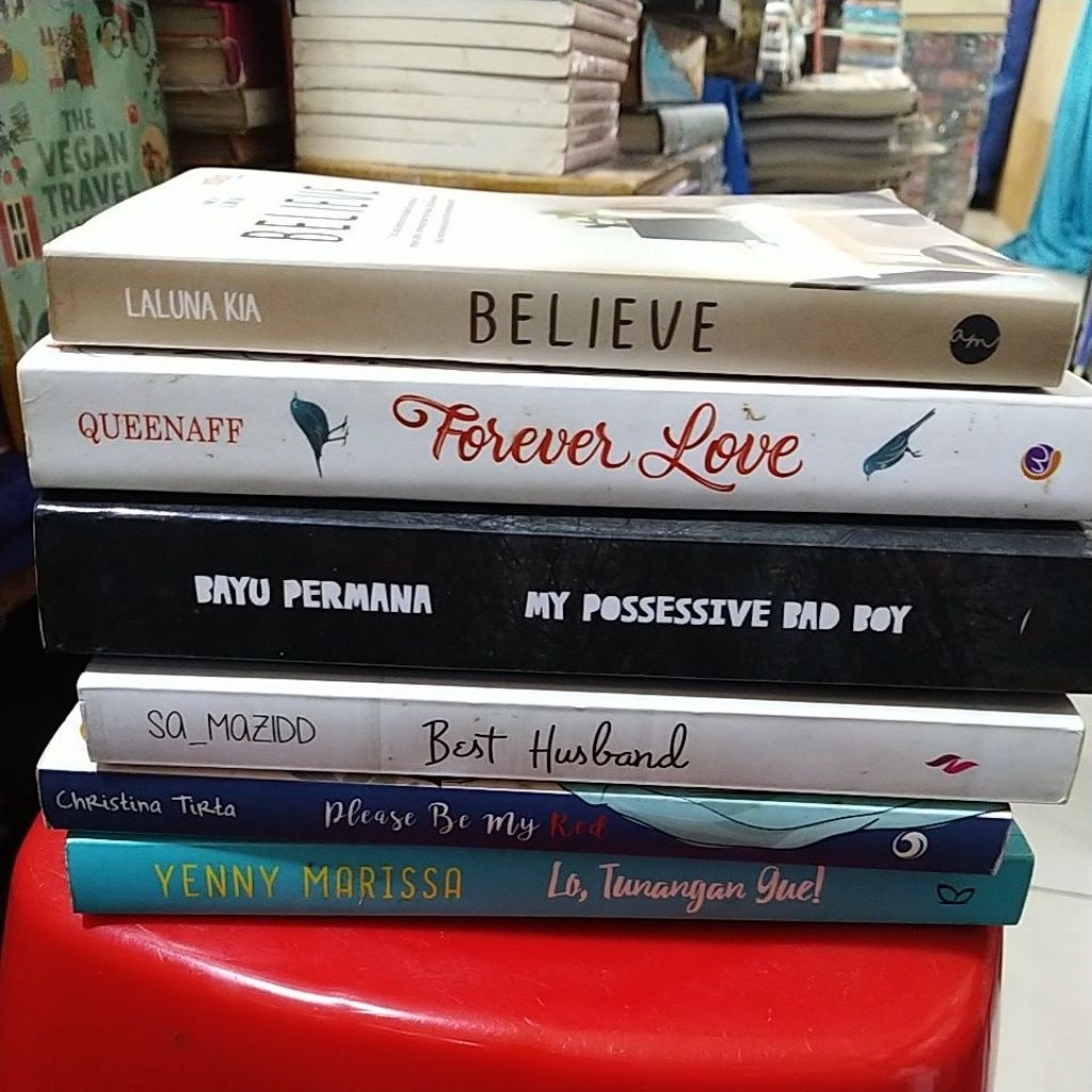 buku obral novel sepaket original