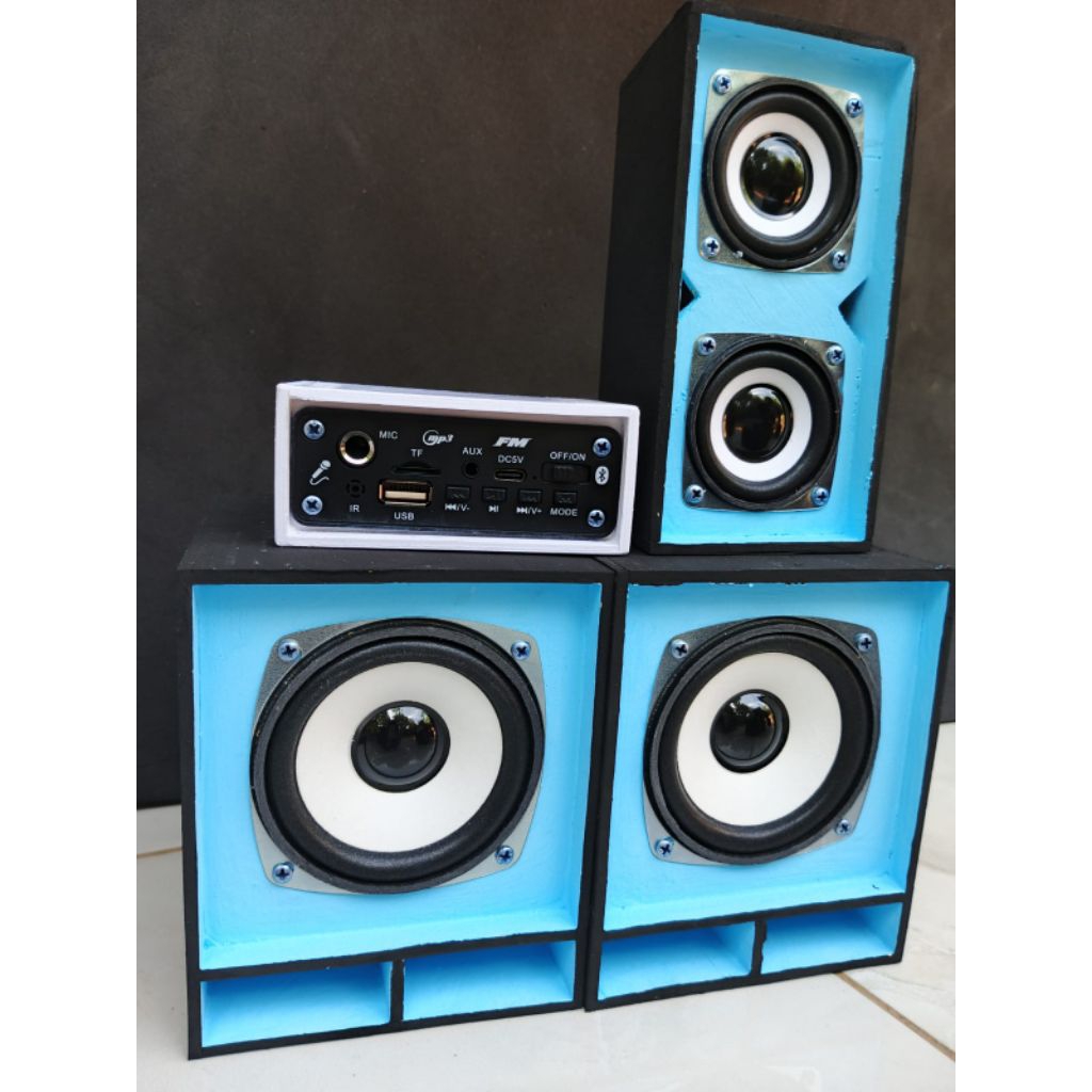 Miniatur sound sistem bisa karaoke bluetooth baterai cas