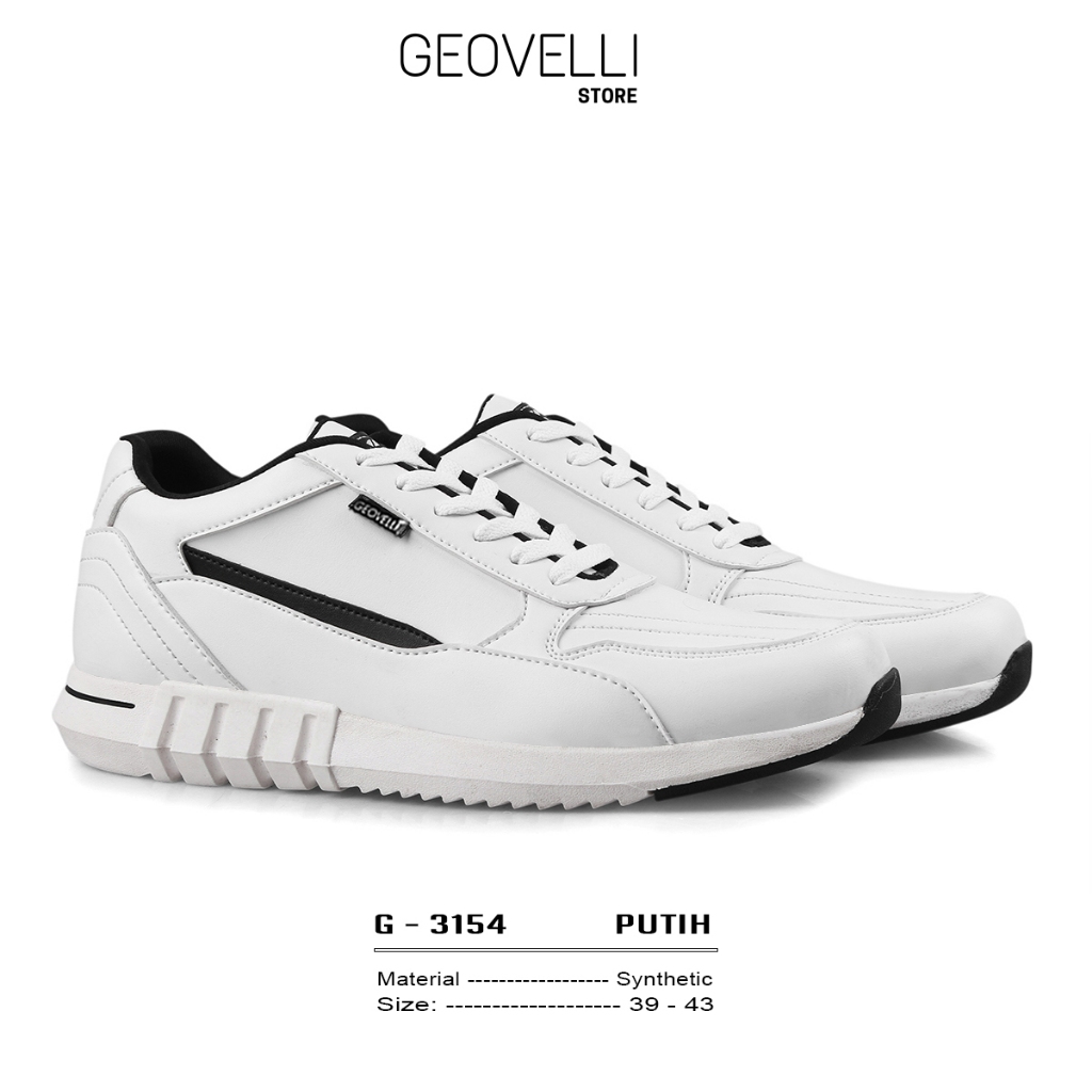 GEOVELLI STORE I Sepatu Pria Sneakers Sepatu Cowok Sneakers Pria Terbaru GVL3154 Kekinian Nyaman Unt