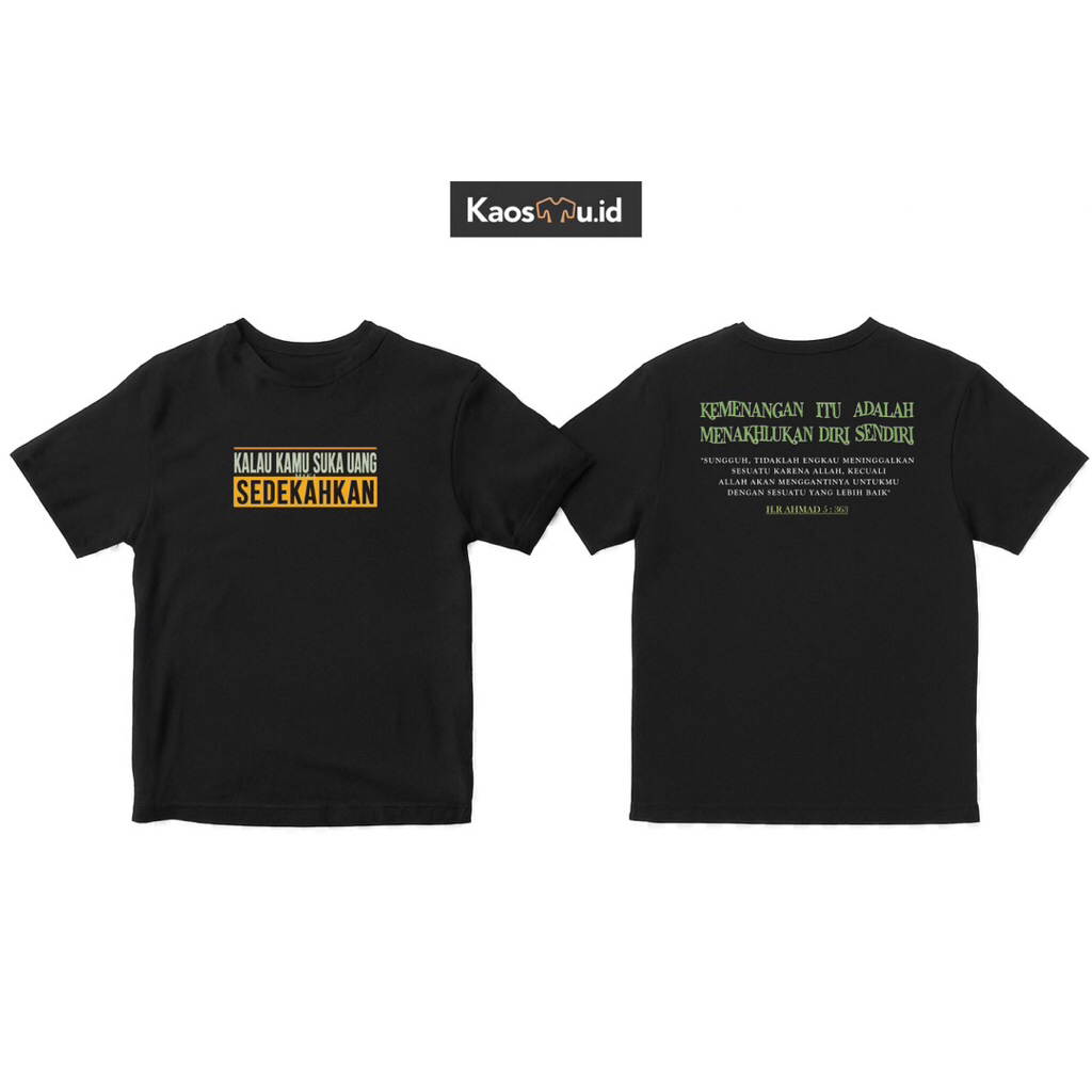 Kaos Dakwah keren Sedekah