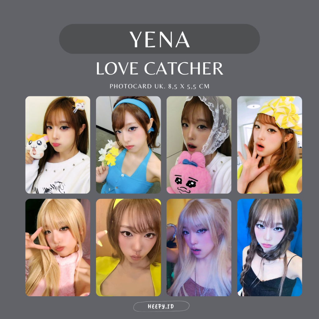 [YENA] UNOFFICIAL PHOTOACARD YENA LOVE CATCHER