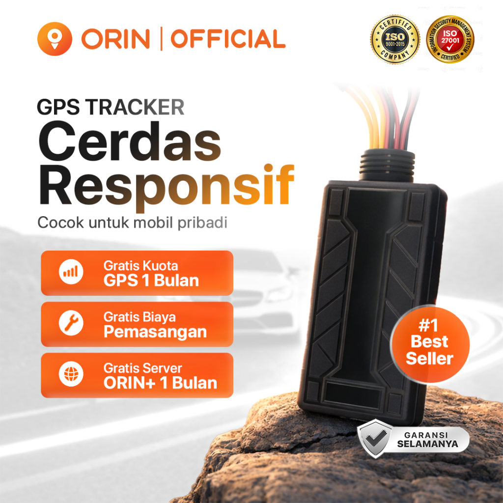ORIN OBU V GPS Mobil Pribadi Matikan Mesin Jarak Jauh Alat Pelacak Lokasi JPS Tersembunyi Real-Time 