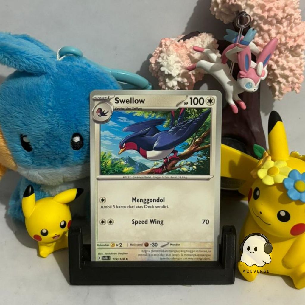 Swellow 119/138 - SV10s Kartu Pokemon Indonesia