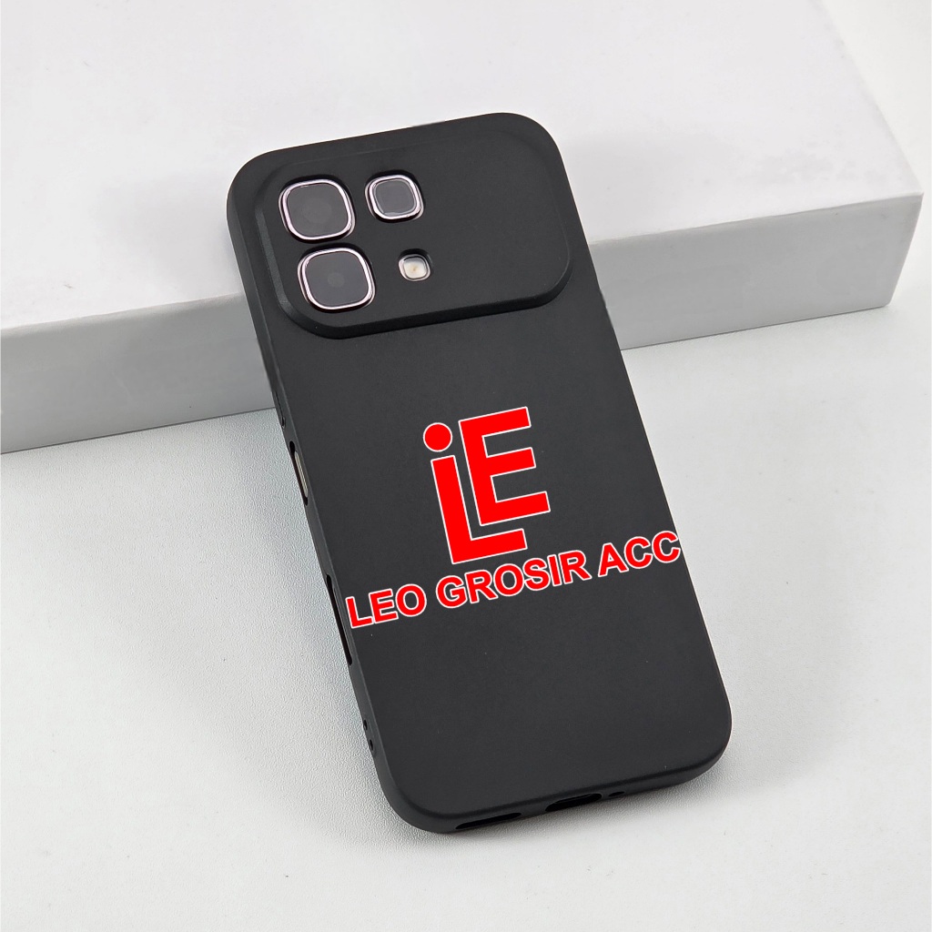 INFINIX NOTE 60 ULTRA INFINIX NOTE 60 INFINIX NOTE 60 PRO SOFT CASE MACARON BLACK CASE PREMIUM BLACK