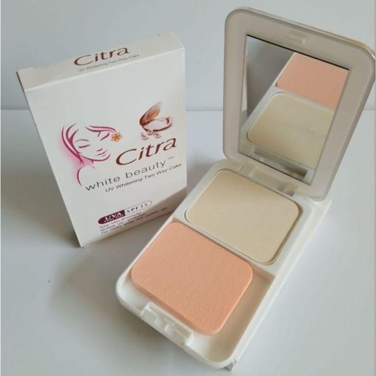 Bedak Citra Two Way Cake / Bedak Padat Citra / Bedak TWC citra white beauty ecer / bedak padat / UV 