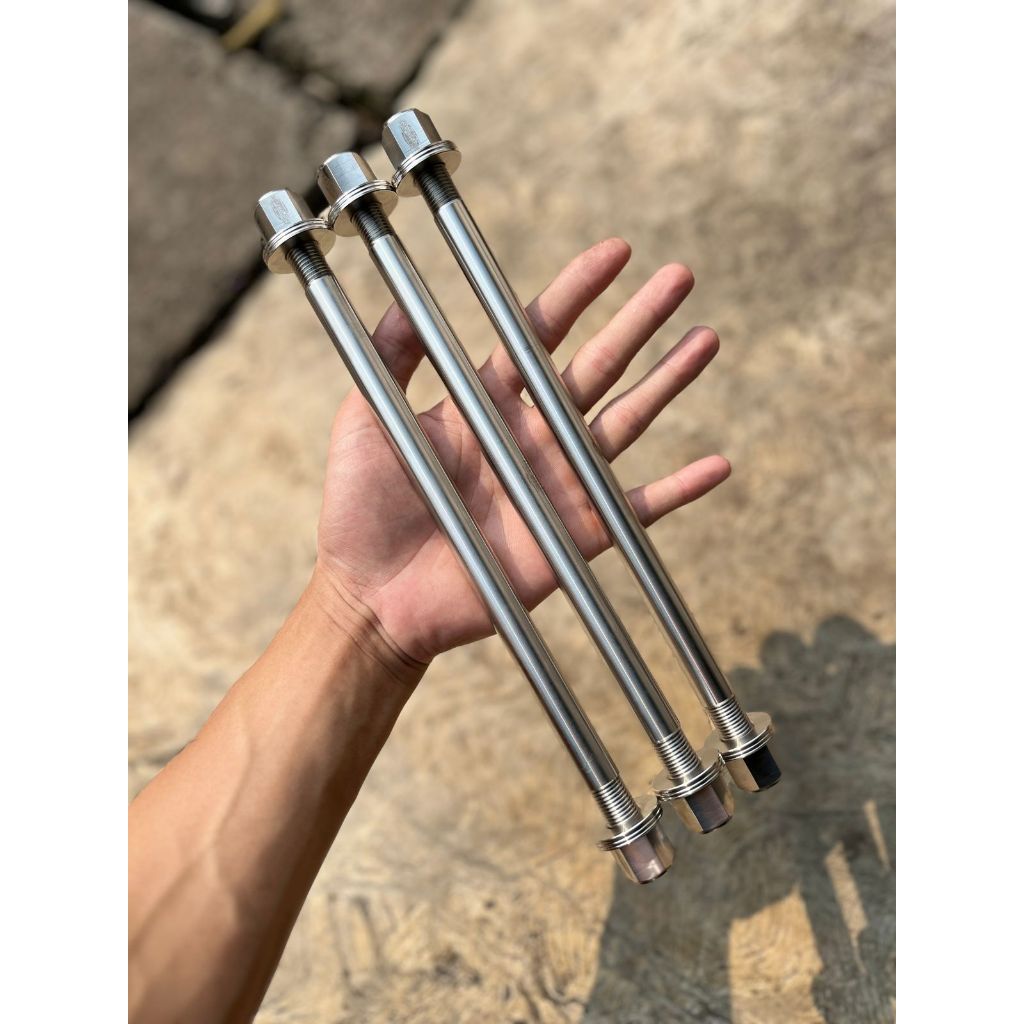 As Roda Belakang CB GL MP Tiger Stainless As 15mm Stainless Motif Made in DBC