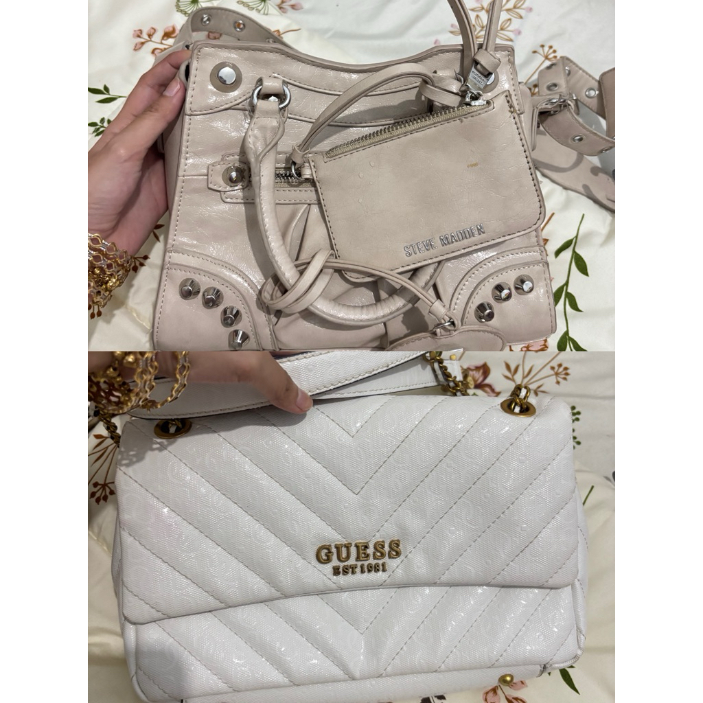 prelove tas branded || tas guess prelove || steve medden prelove || stave madden prelove ||