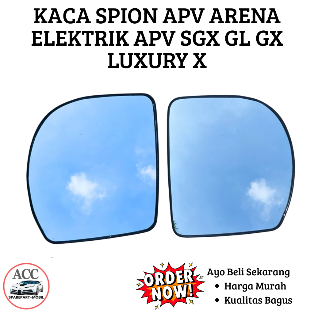 KACA SPION APV ARENA ELEKTRIK APV SGX GL GX LUXURY X