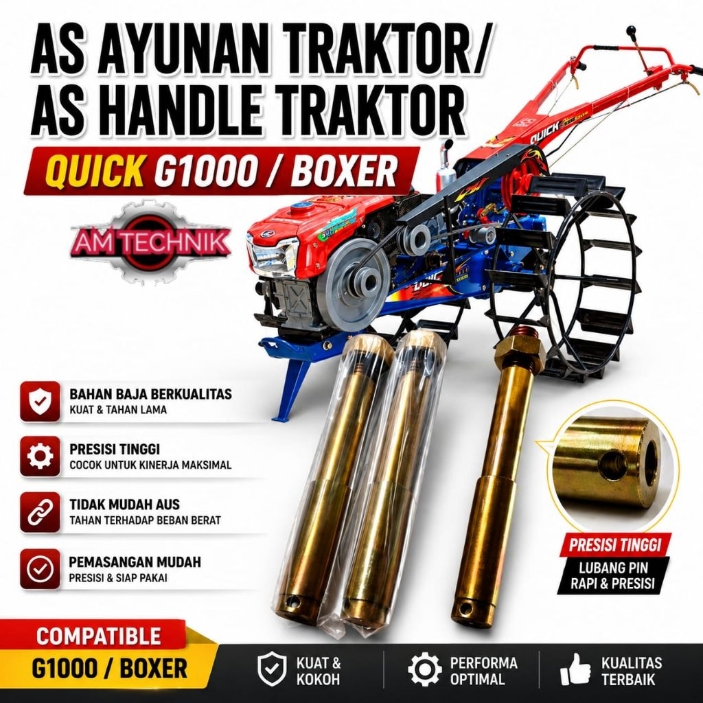 AS AYUNAN TRAKTOR QUICK G1000 BOXER / AS HANDLE TRAKTOR