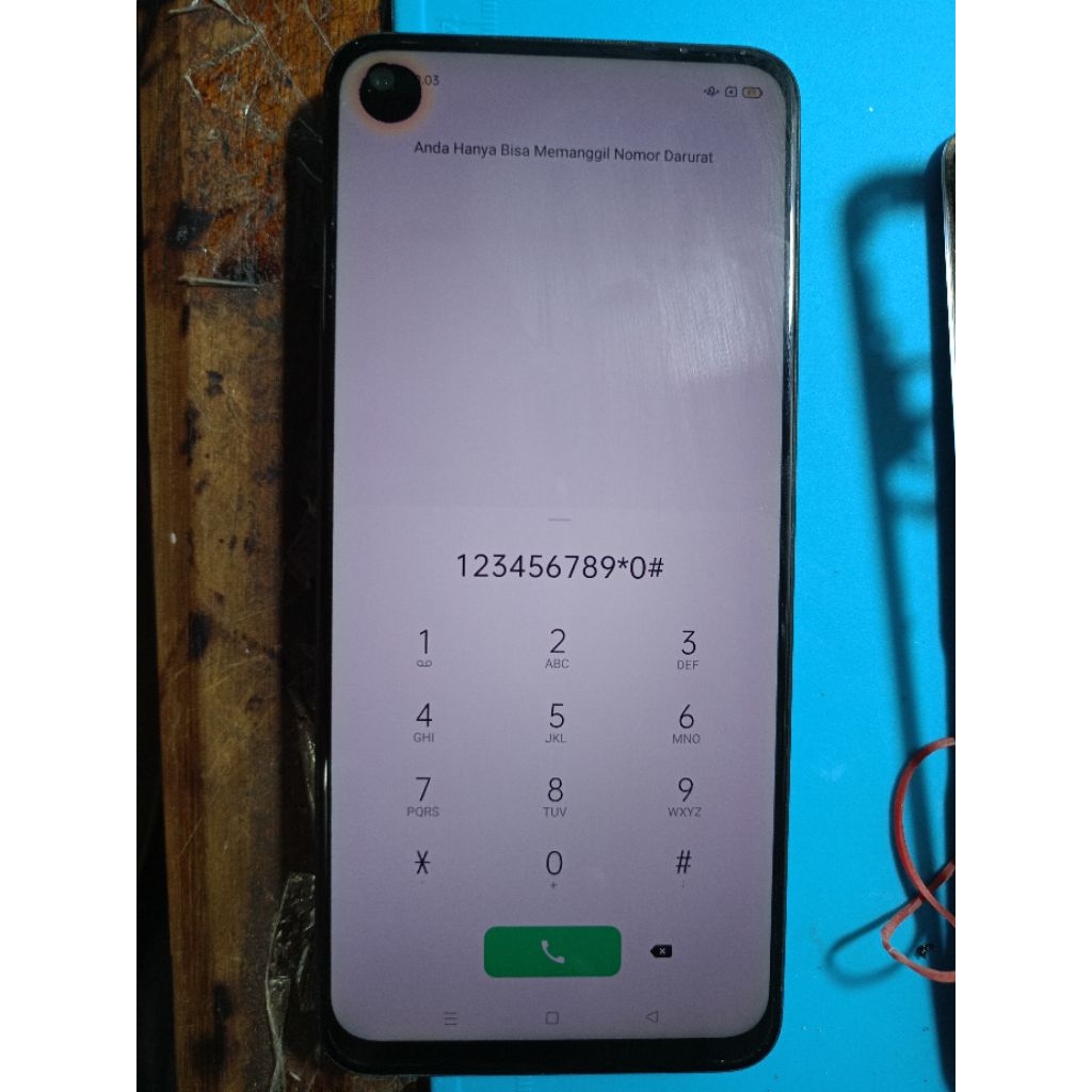 LCD OPPO A92 ORI COPOTAN MINUS TOMPEL
