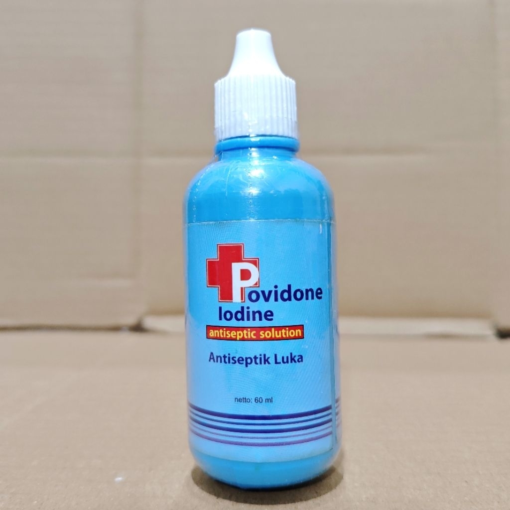 Povidone Iodine Botol Biru 60 ml Original