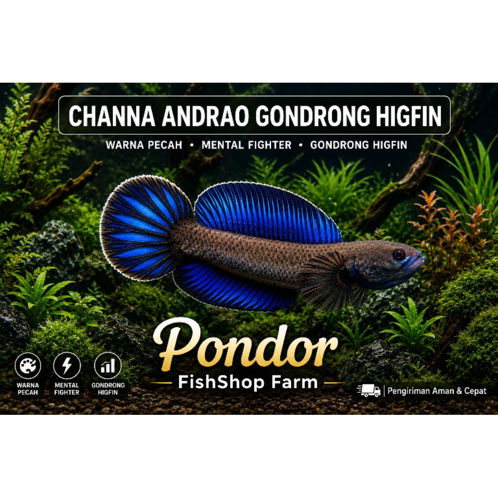 Channa Andrao Gondrong HighFin