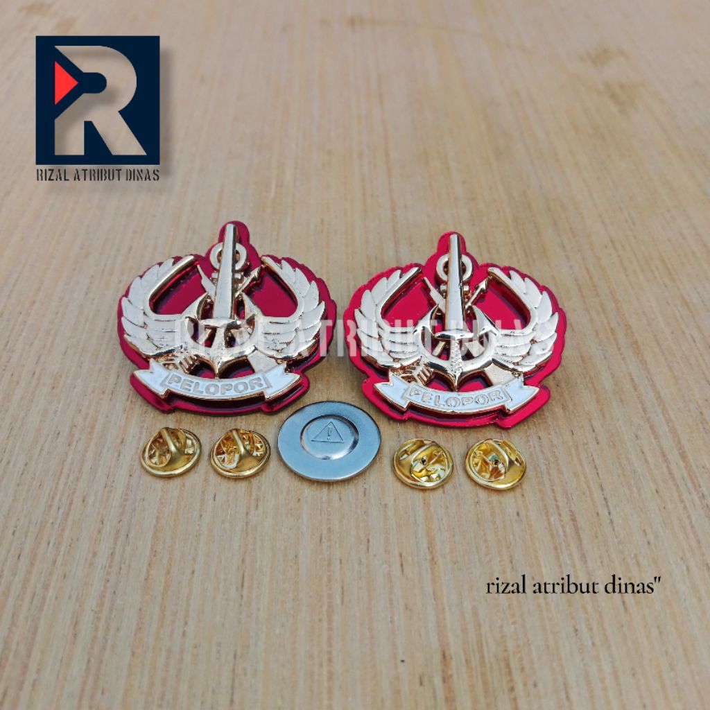 PIN PELOPOR BRIMOB / BREVET PELOPOR BRIMOB / BRIVET PELOPOR BRIMOB PREMIUM