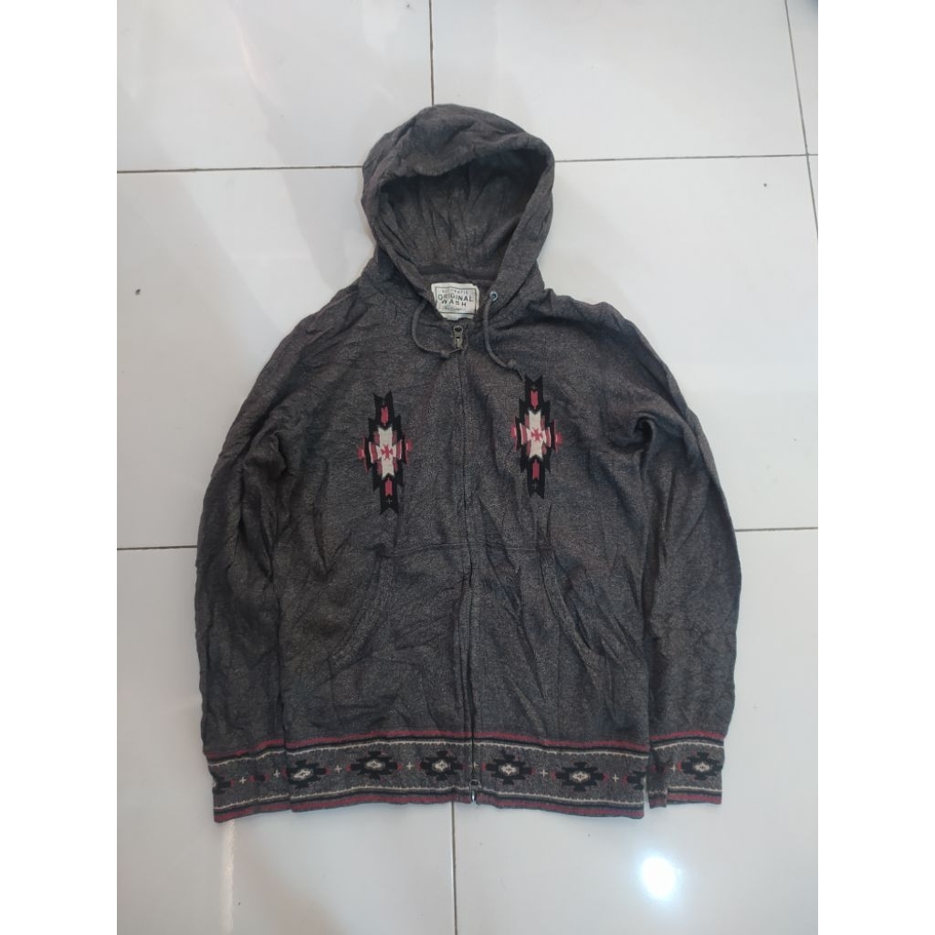 Zip Hoodie uniqlo motif navajo