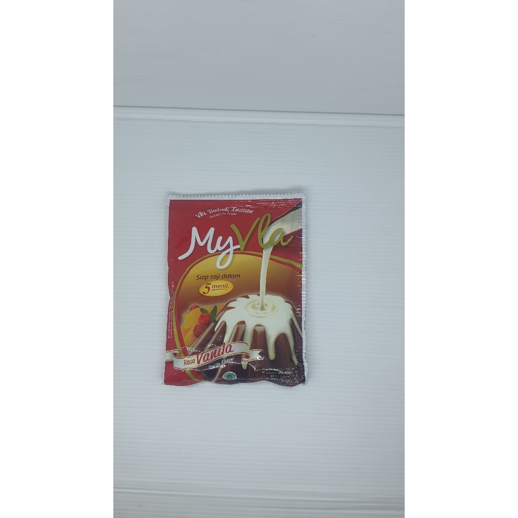 my vla vanila my vla coklat vla instant 60gr