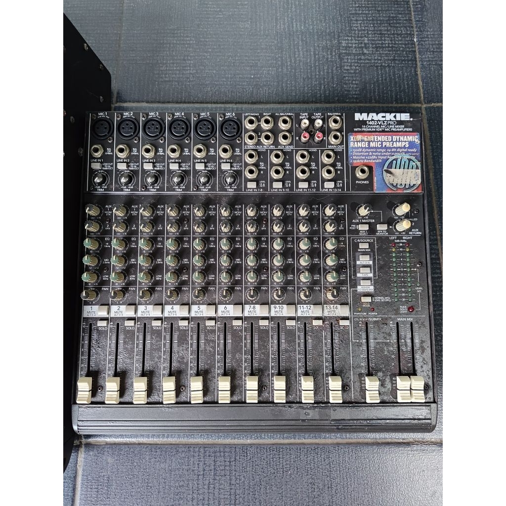 Mixer Kecil Kecil Cabe Rawit Mackie 1402 VLZ Pro Ori Usa
