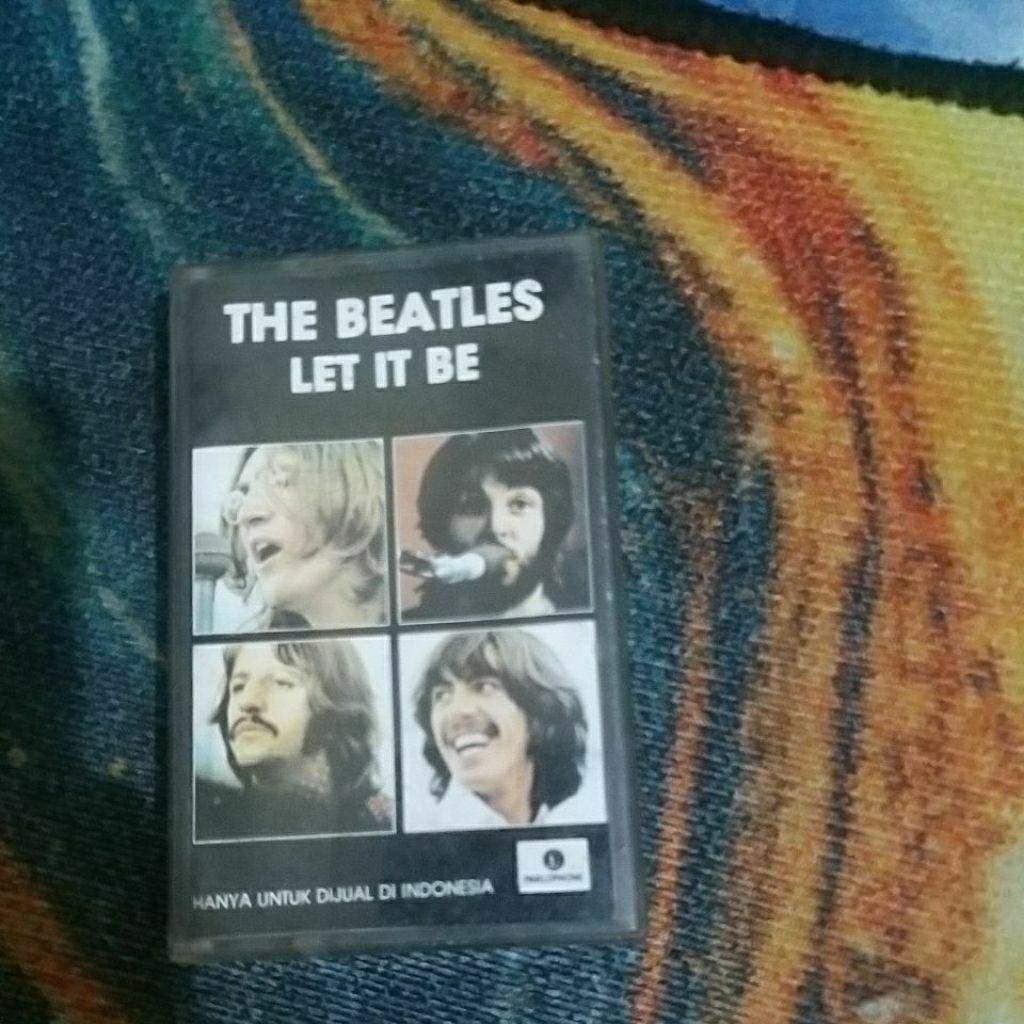 kaset pita the beatles let it be